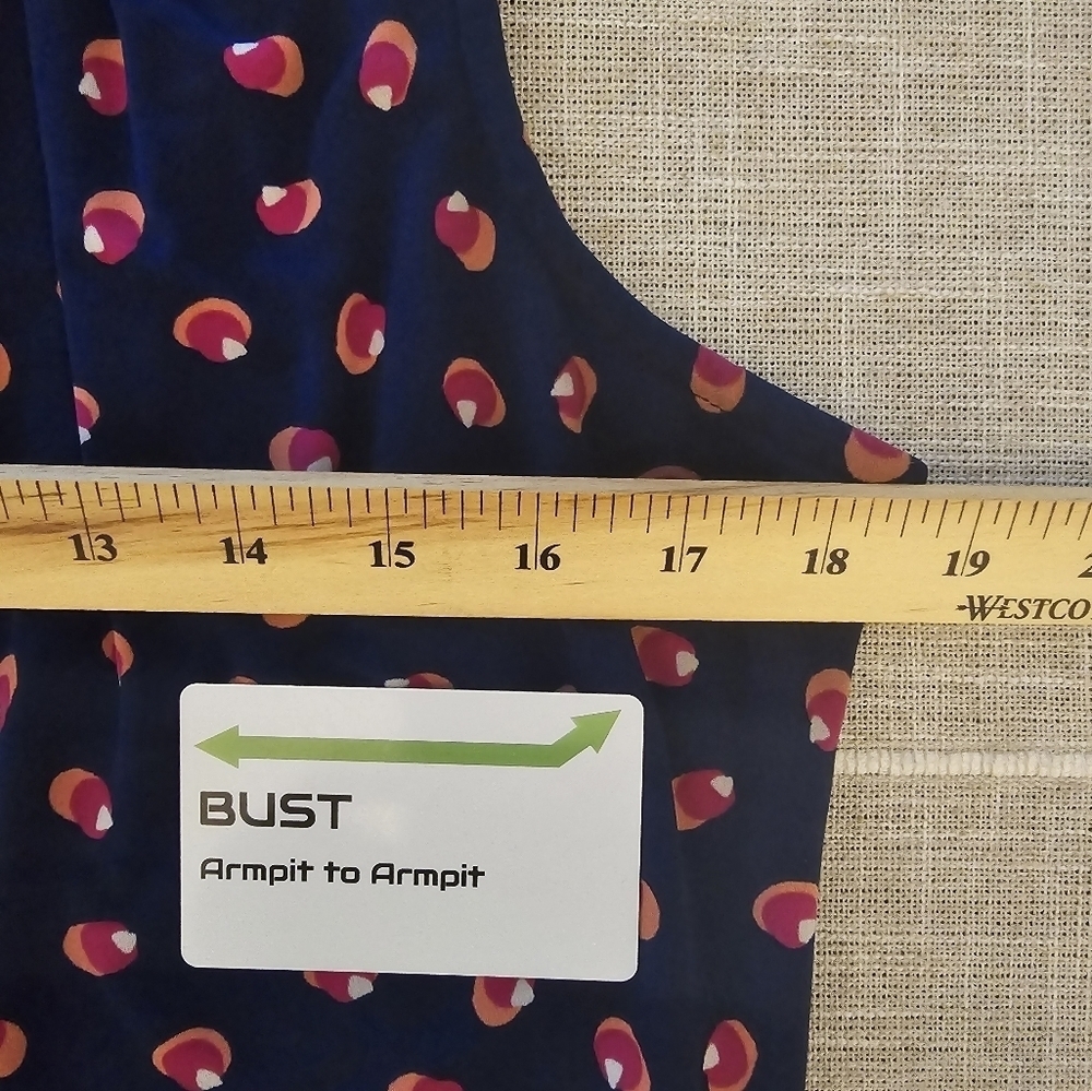 Leota XL Stretchy Sleeveless Novelty Print Dress - Picture 7 of 8